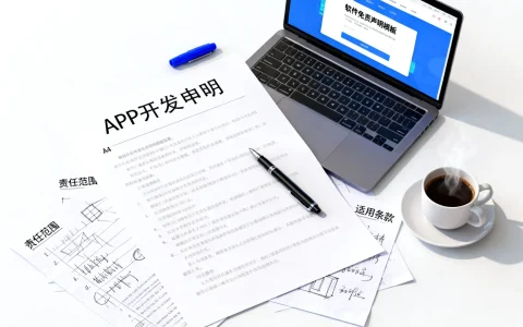 APP开发申明怎么写，软件免责声明模板哪里找？