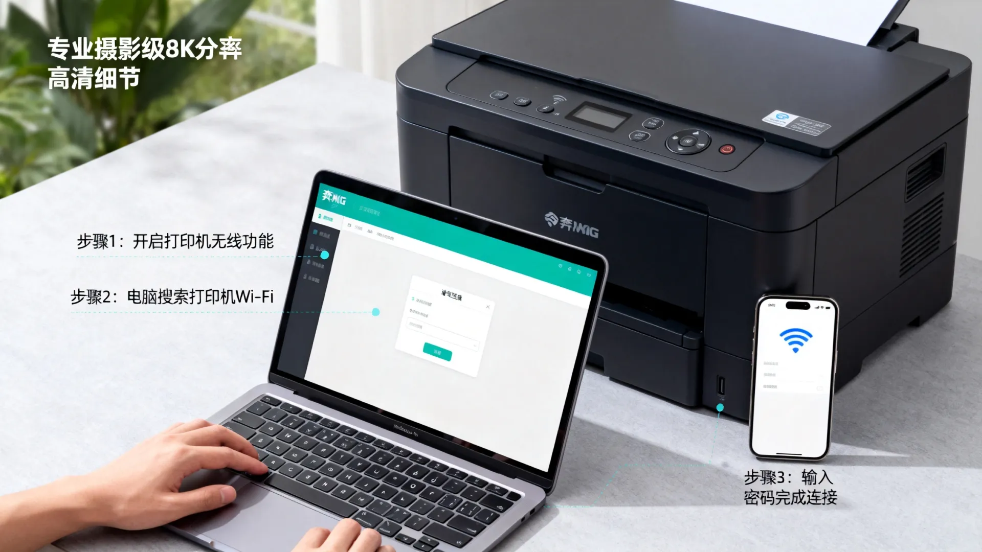 奔图打印机怎么无线连接电脑 奔图打印机怎么无线连接电脑