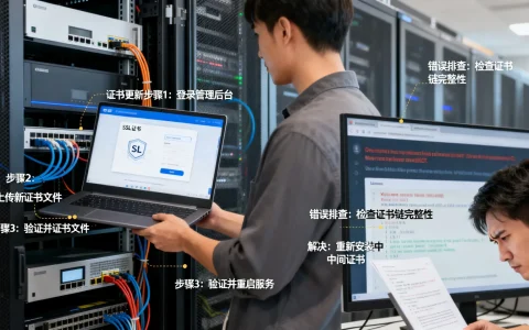 服务器ssl证书怎么更新？更新后网站打不开怎么解决？