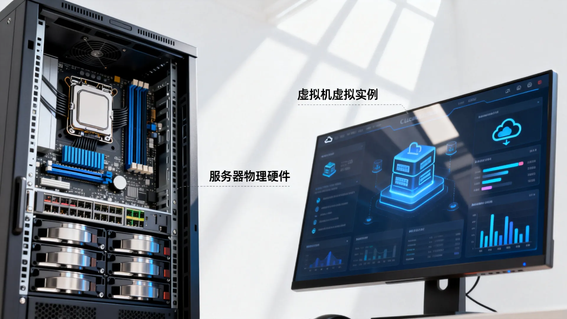 服务器和虚拟机区别