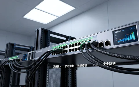 防火墙双线接入负载均衡，如何实现高效稳定的数据传输与安全防护？