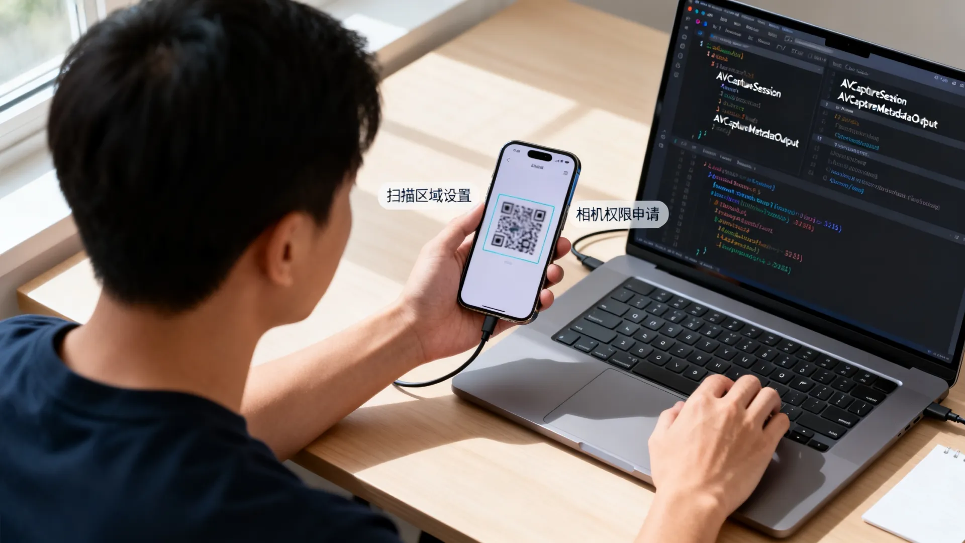 ios开发 扫描二维码 ios开发 扫描二维码