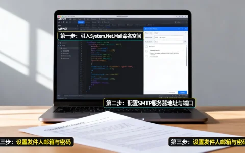 如何实现ASP.NET邮件发送功能？详细配置步骤与常见问题解决