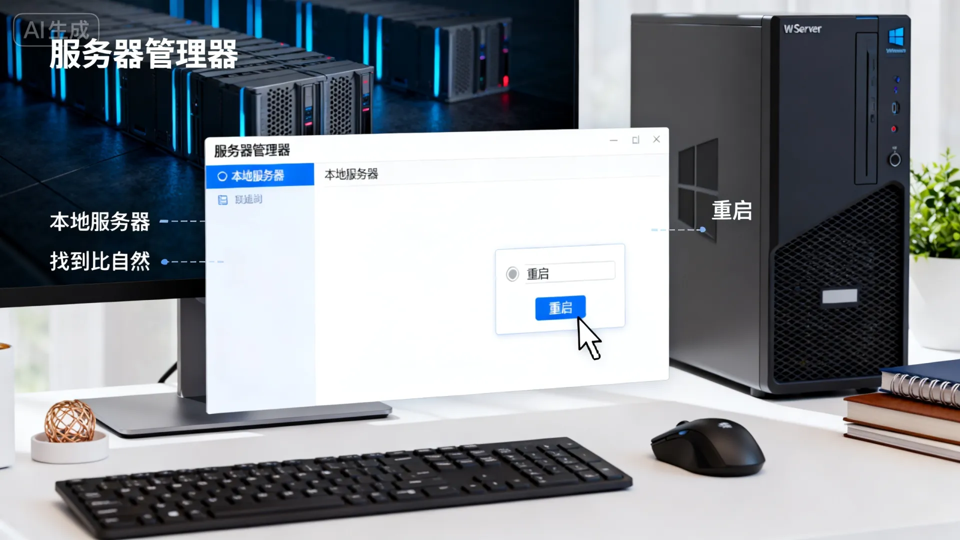 服务器重启功能在哪找?Windows Server服务器管理器操作指南 服务器重启功能在哪找?Windows Server服务器管理器操作指南