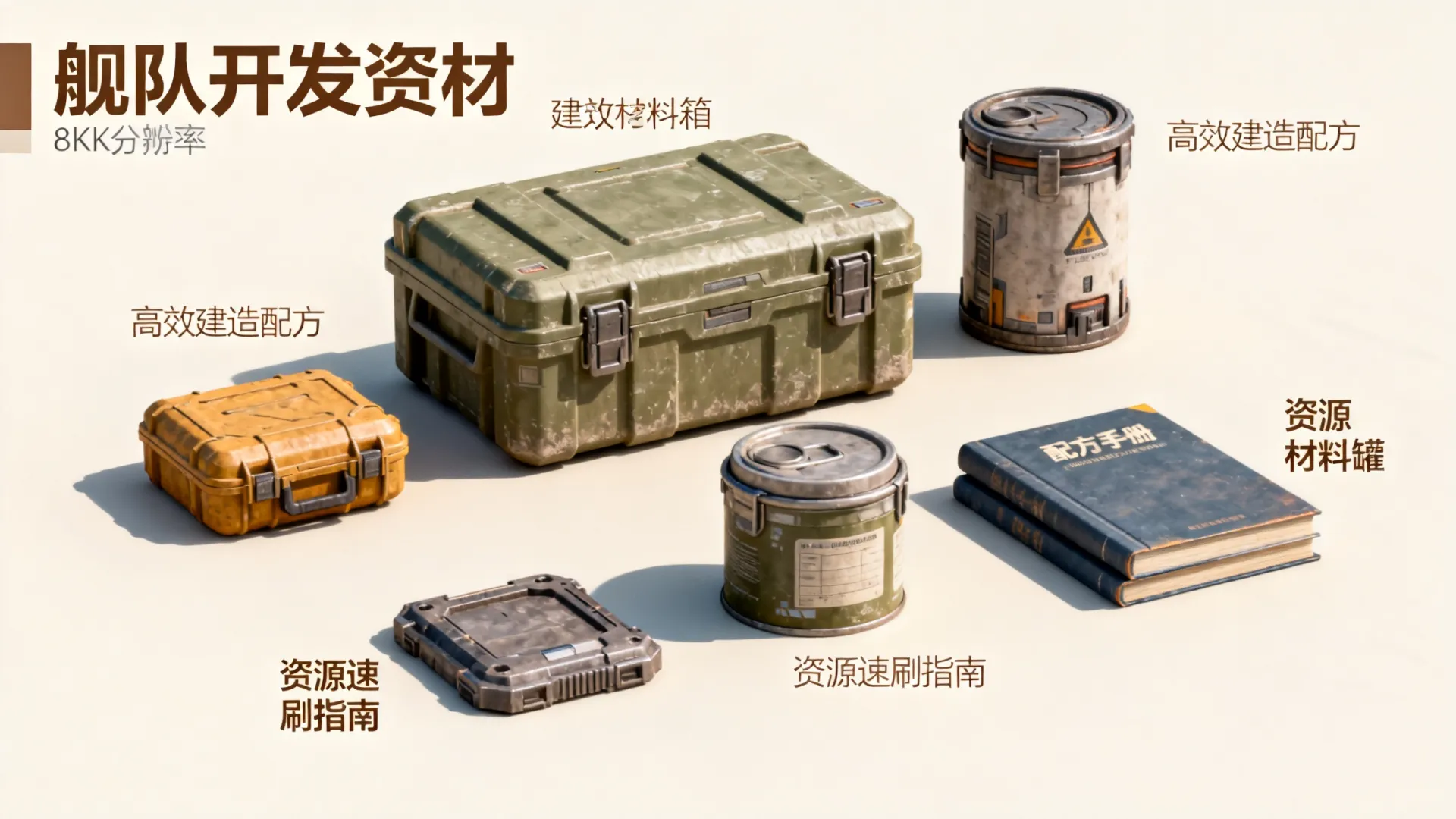 舰队开发资材怎么得?|高效建造配方与资源速刷指南 高效建造配方与资源速刷指南