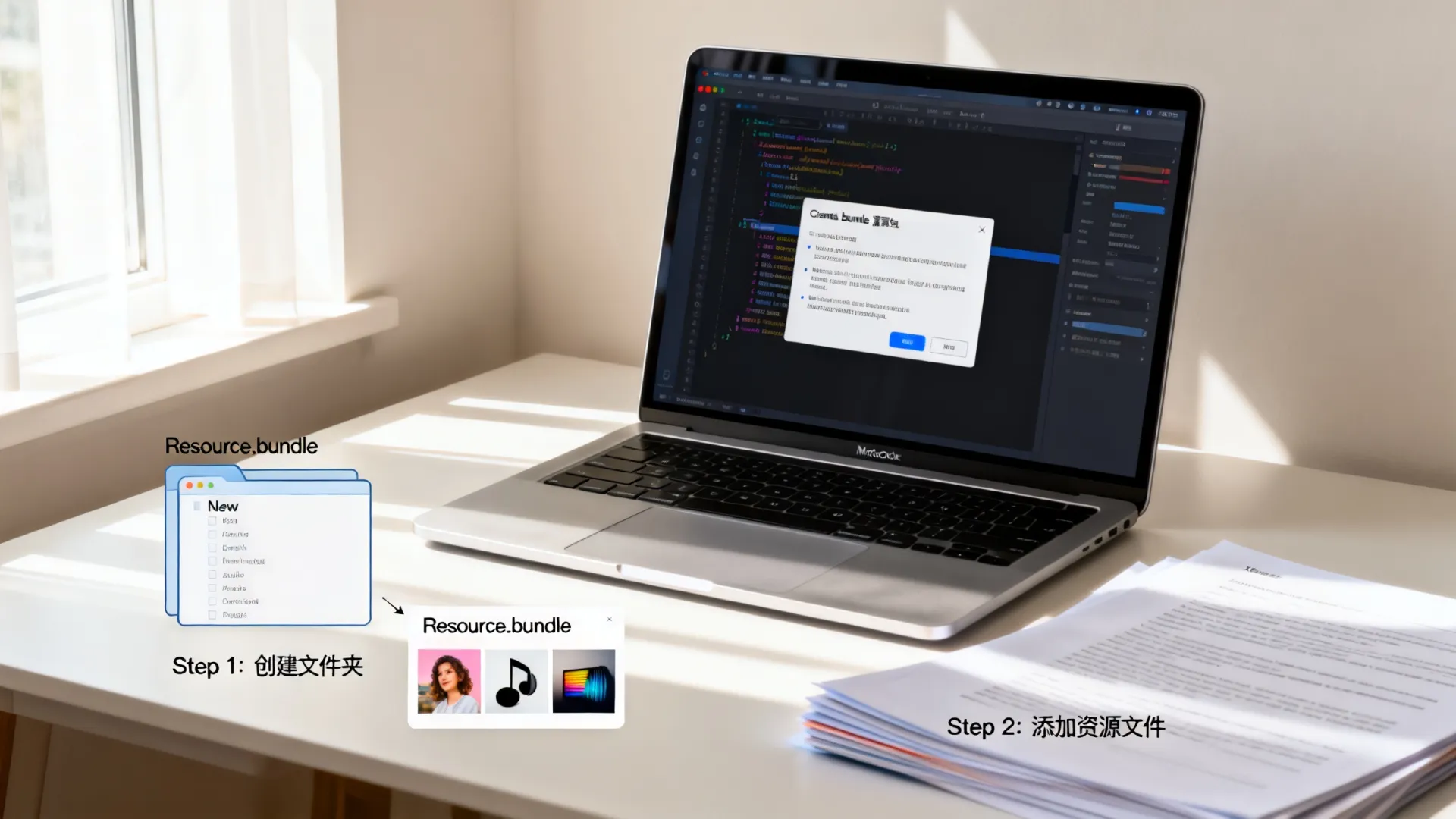 iOS开发中.bundle资源包如何创建? | iOS开发教程 bundle资源包如何创建