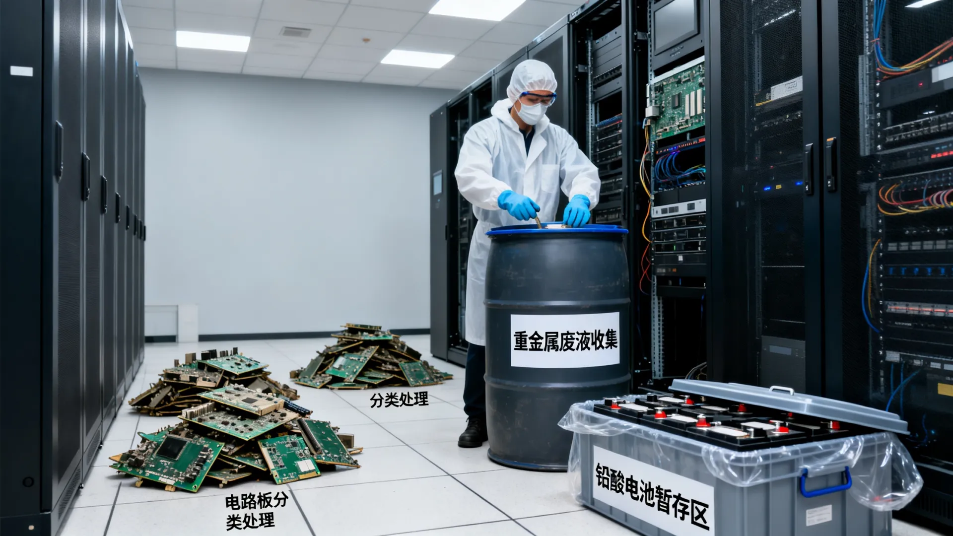 服务器机房重金属污染如何解决?服务器机房有害物质处理方案 服务器机房重金属污染如何解决