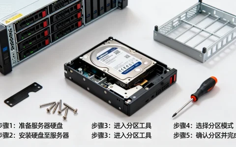 服务器硬盘分区教程，如何正确操作步骤指南