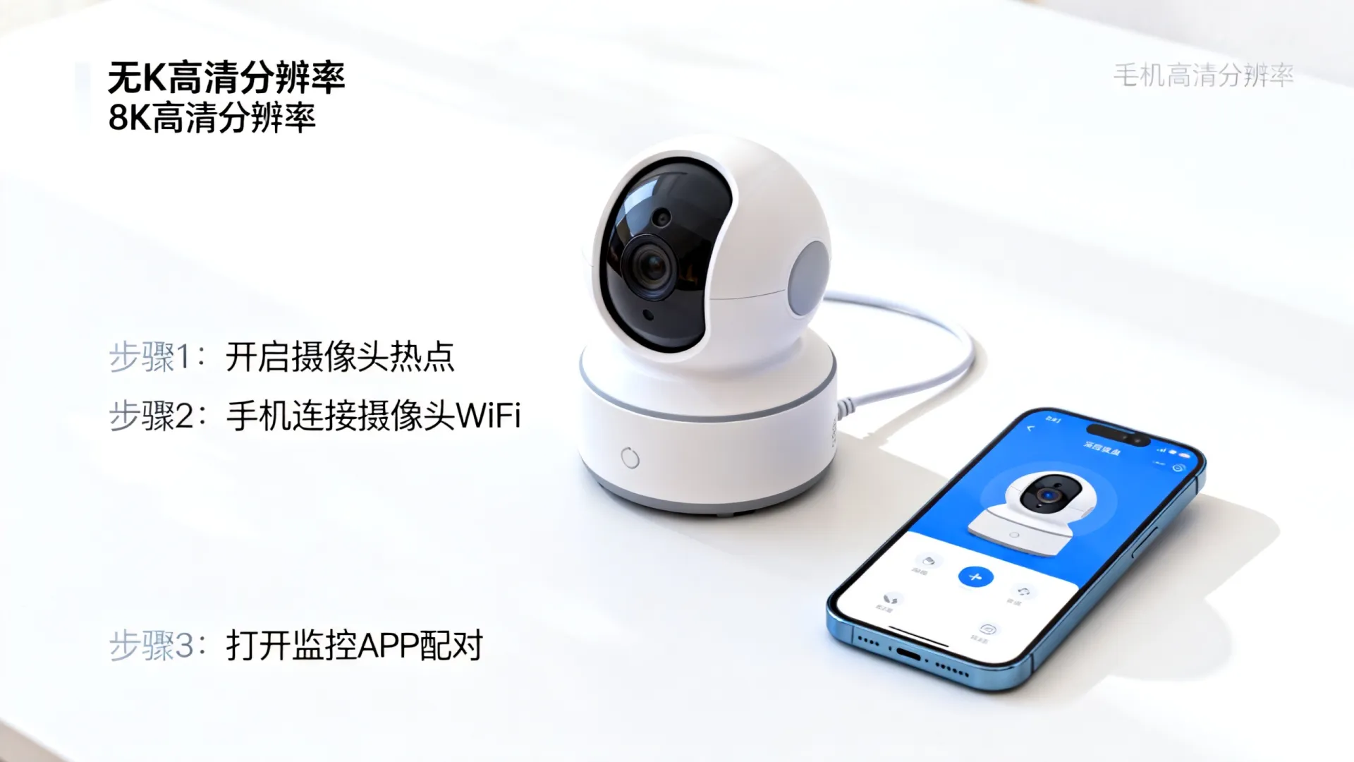 无网络监控摄像头怎么连接手机 无网络监控摄像头怎么连接手机