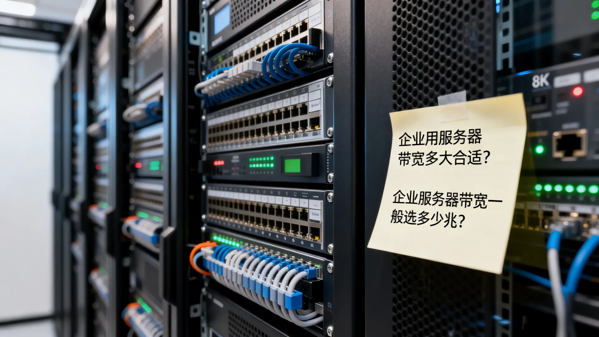 企业用服务器带宽多大合适?参考这个标准 企业用服务器带宽多大合适