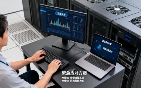 服务器瞬时流量突然飙升怎么办？| 服务器崩溃前的紧急应对方案