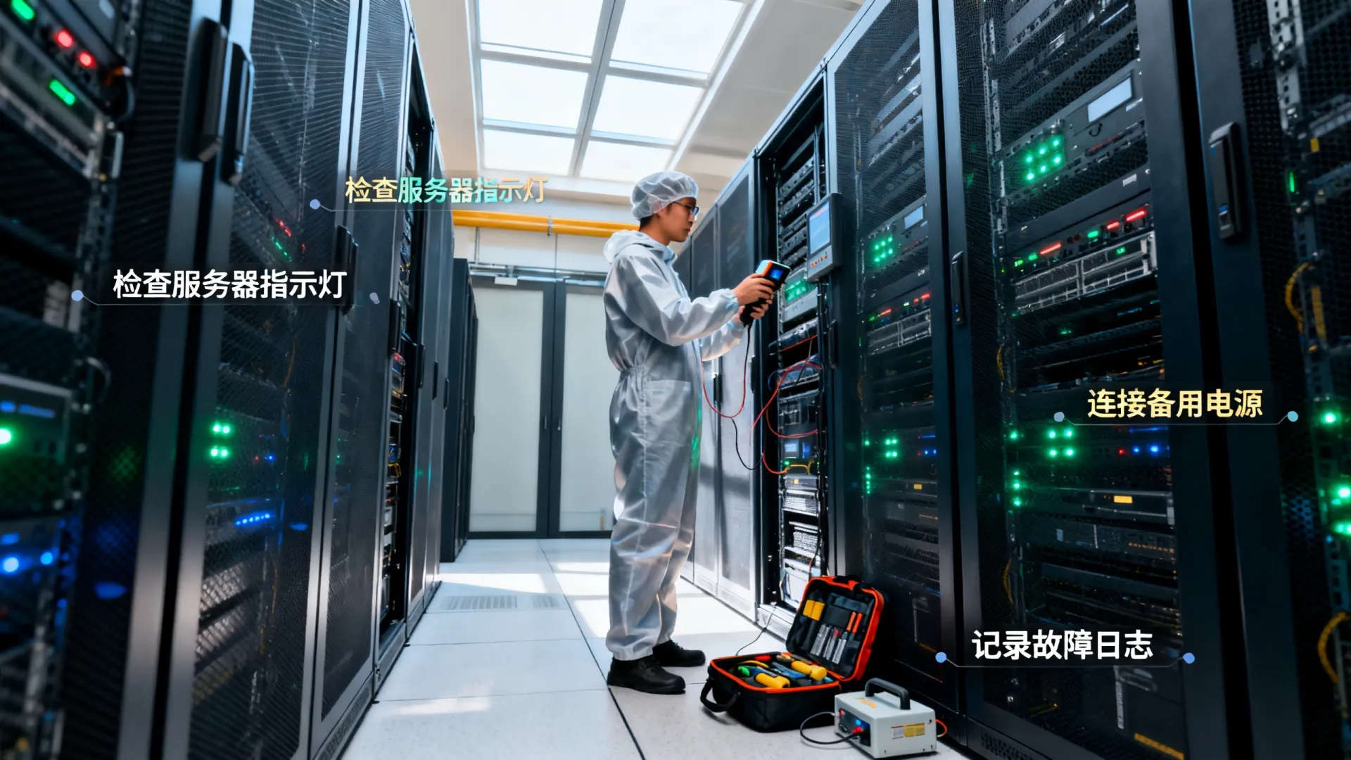 服务器故障如何快速修复?数据中心应急方案大全 服务器故障如何快速修复