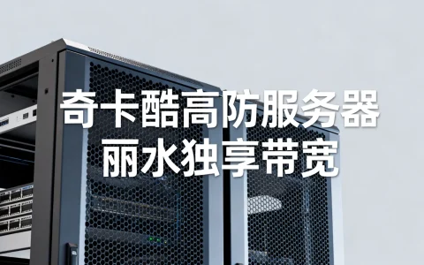 江苏奇卡酷高防服务器怎么样？浙江丽水独享带宽多少钱？