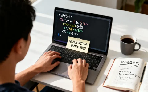 如何在ASP中动态生成HTML表格的tr标签