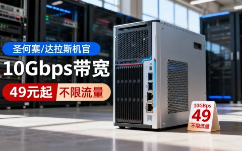 10Gbps带宽独立服务器，49元起，不限流量可选，圣何塞/达拉斯机房，国外VPS评测靠谱吗？