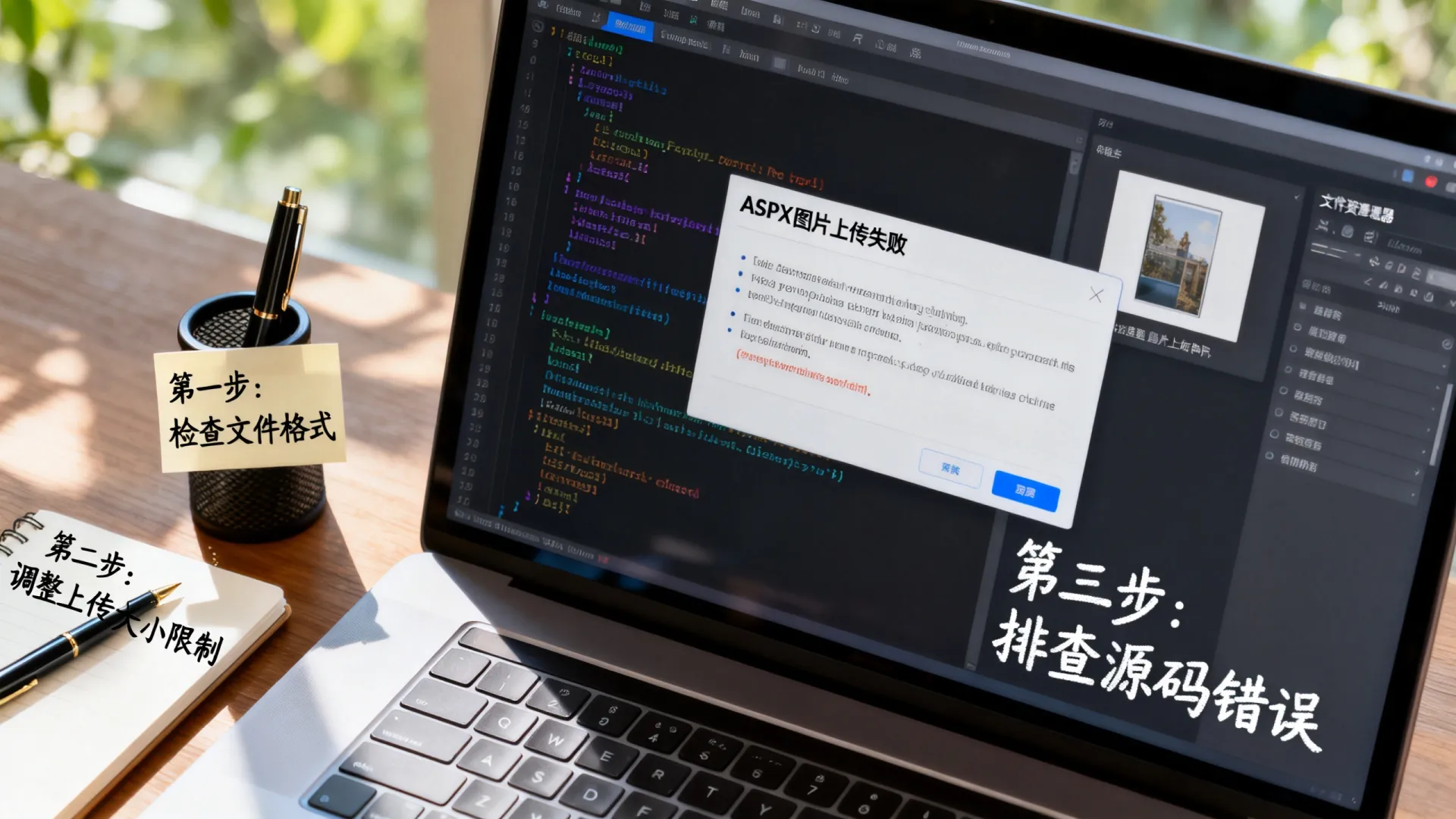 ASPX图片上传失败怎么办?三步解决源码报错问题! ASPX图片上传失败怎么办?三步解决源码报错问题!