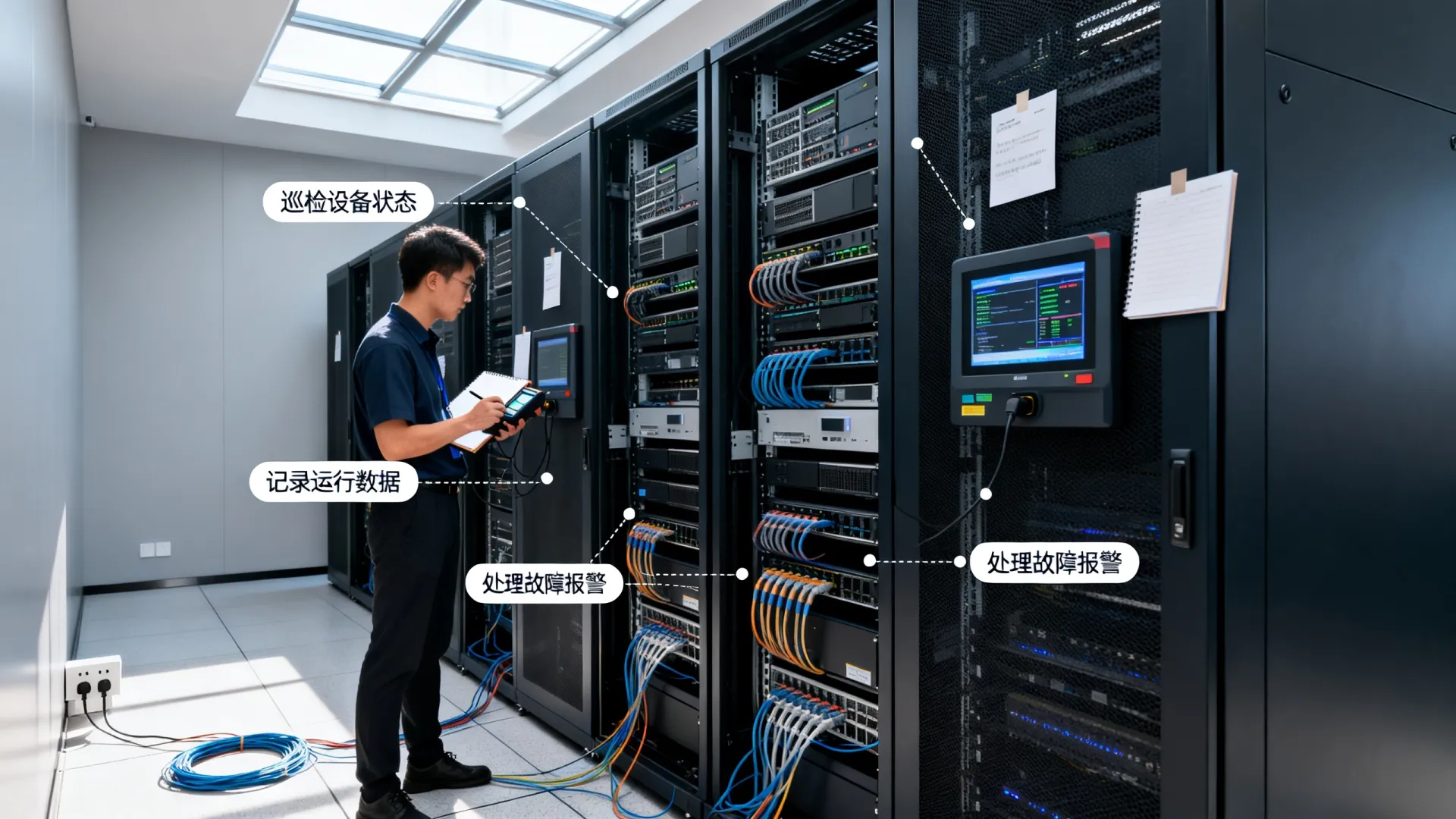 服务器机房管理流程图 服务器机房管理流程图