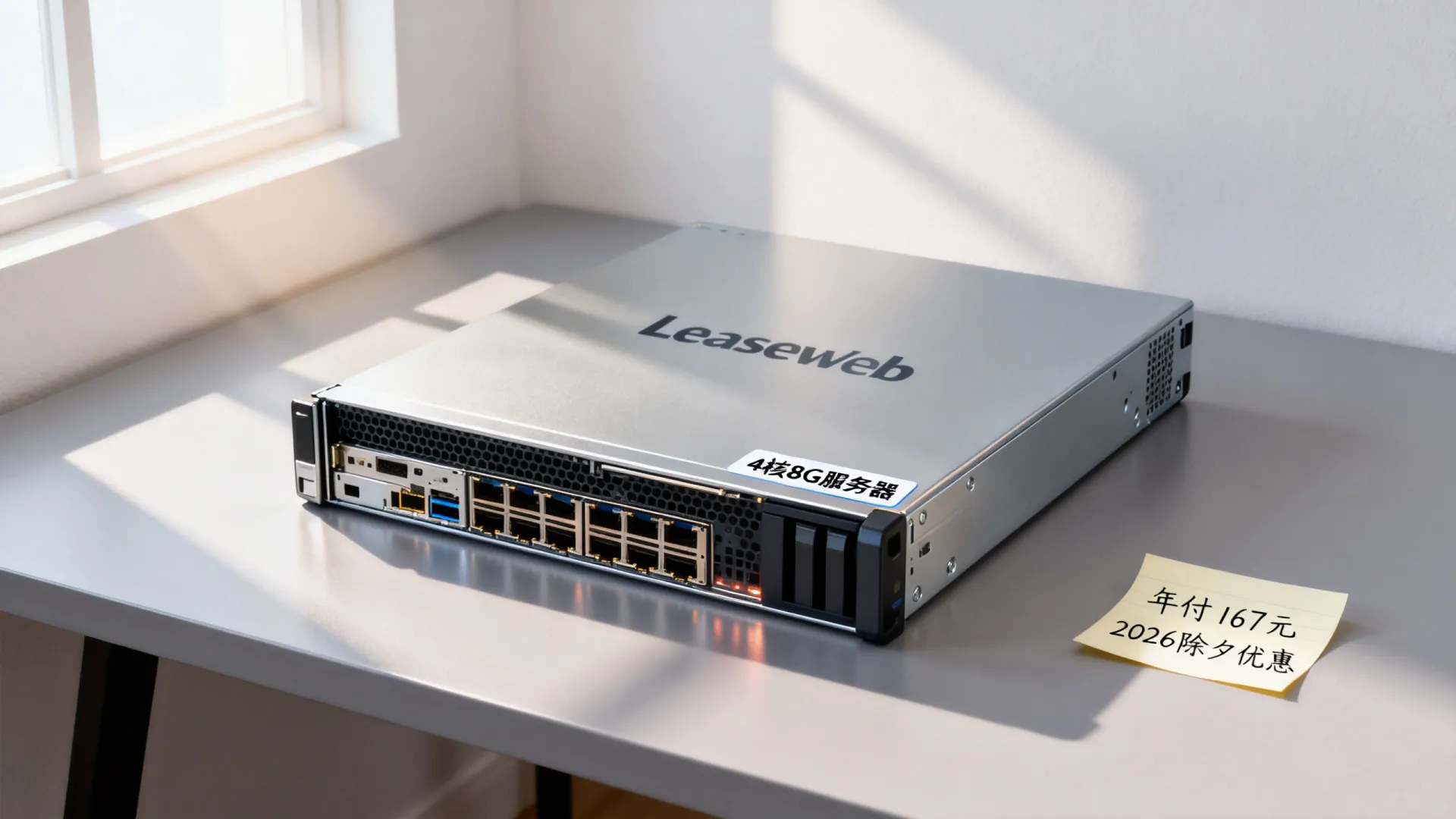 Leaseweb 4核8G服务器年付167元性能可靠吗