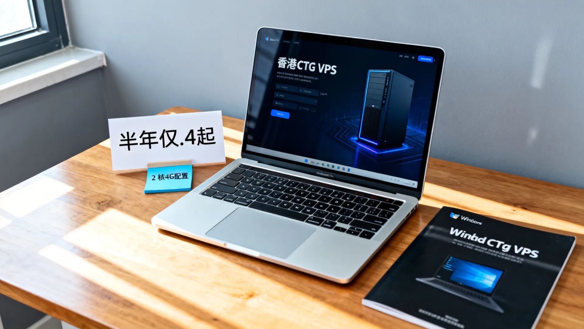 香港CTG VPS优惠，半年仅.4起？2核4G配置+支持Win系统