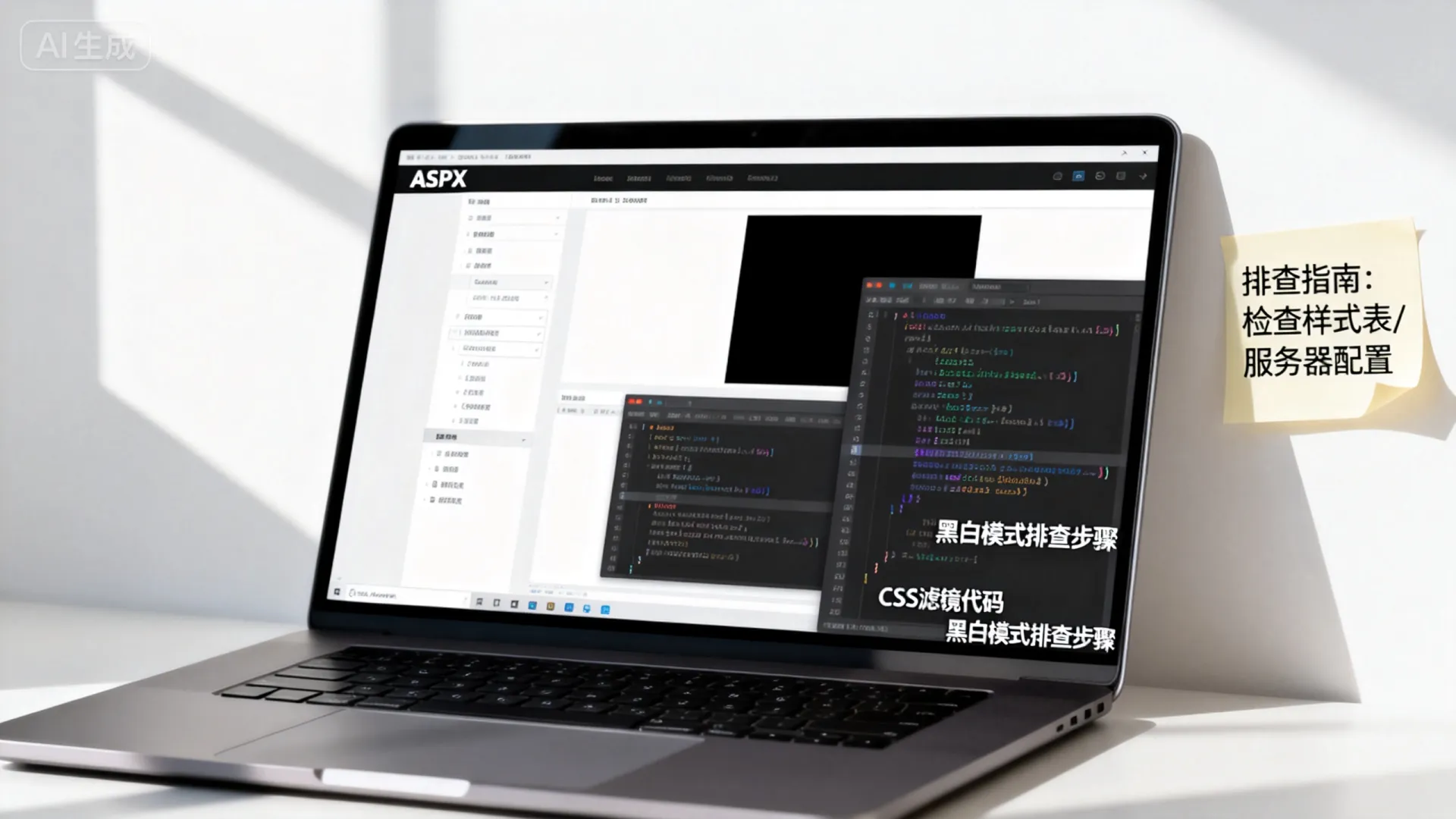 如何实现ASPX网站黑白效果?| ASPX网页变黑白原因排查指南 如何实现ASPX网站黑白效果?| ASPX网页变黑白原因排查指南