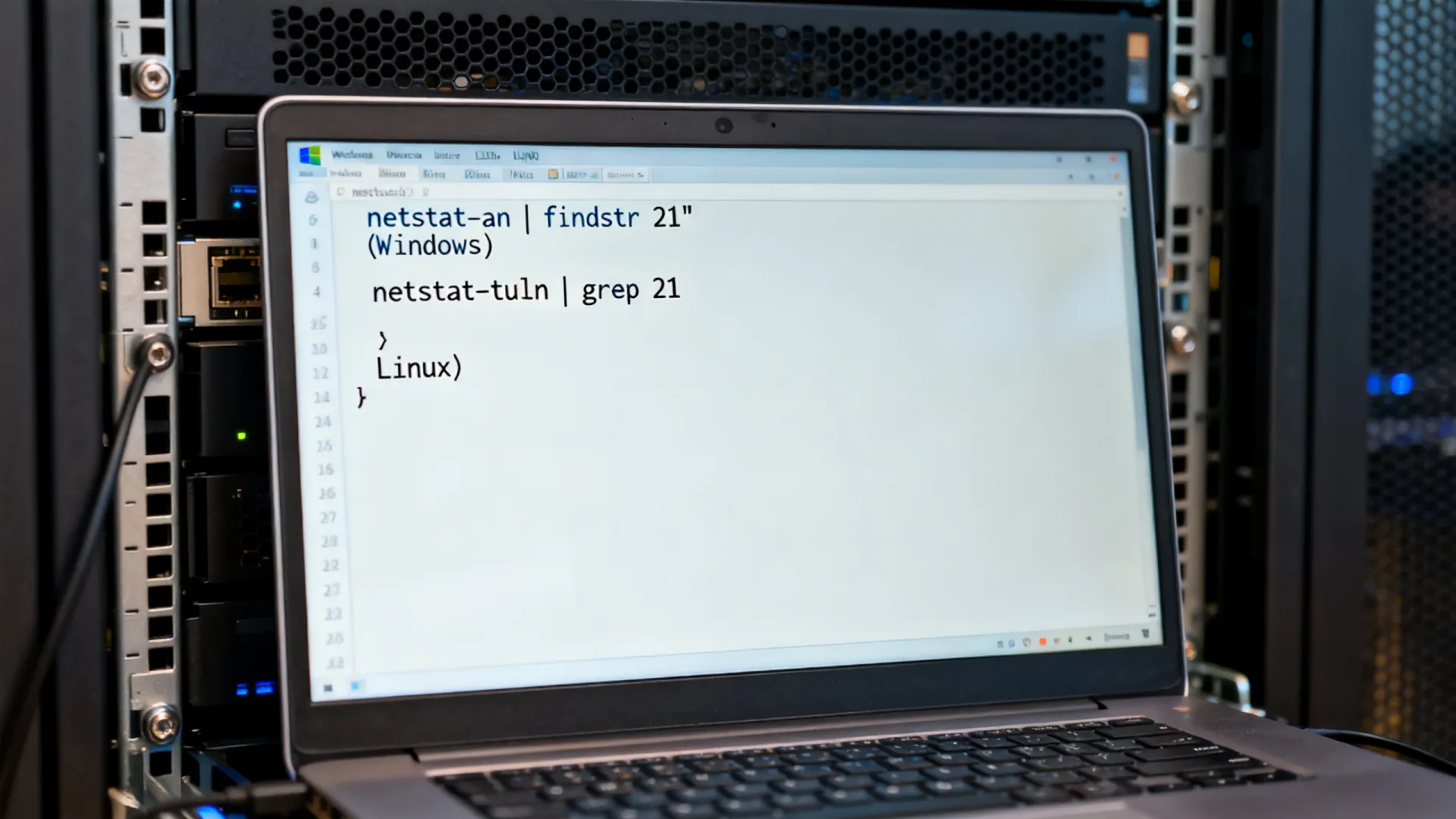 服务器怎么查看ftp端口?,linux/windows查看ftp端口命令 windows查看ftp端口命令
