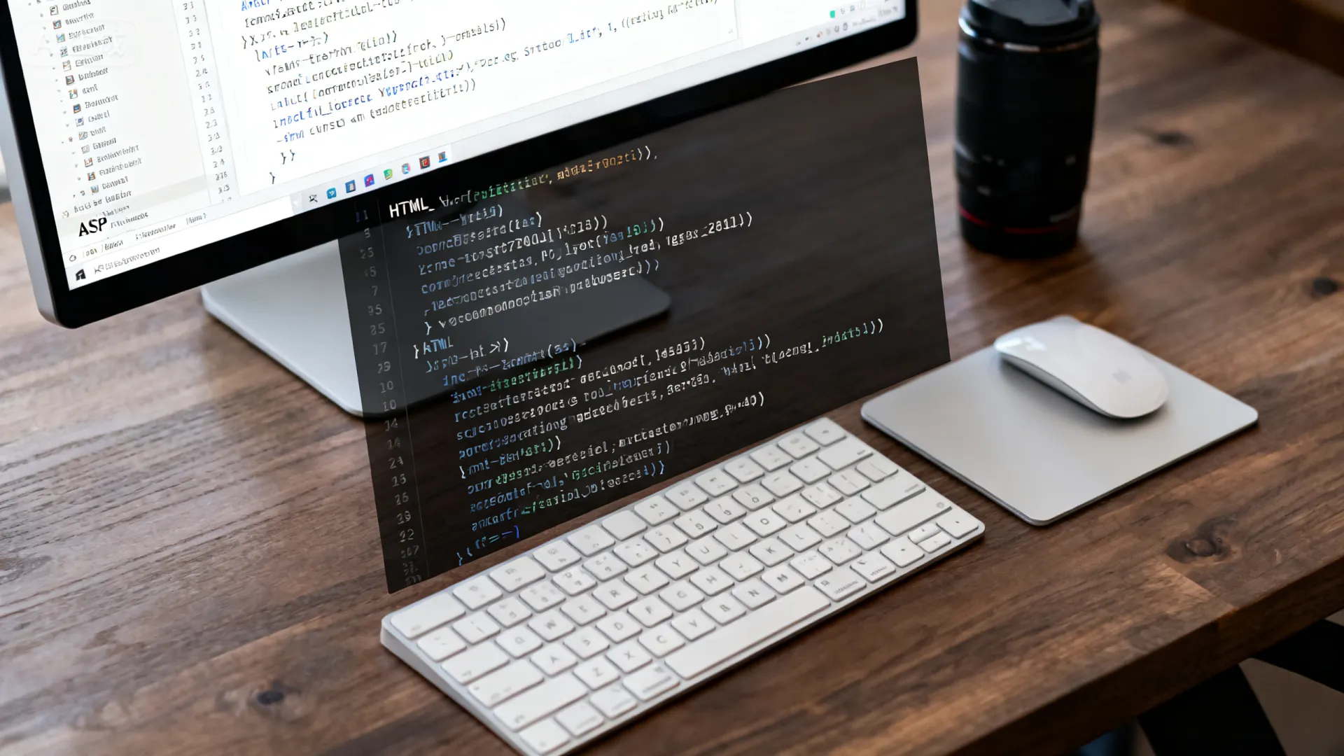 asp中的html
