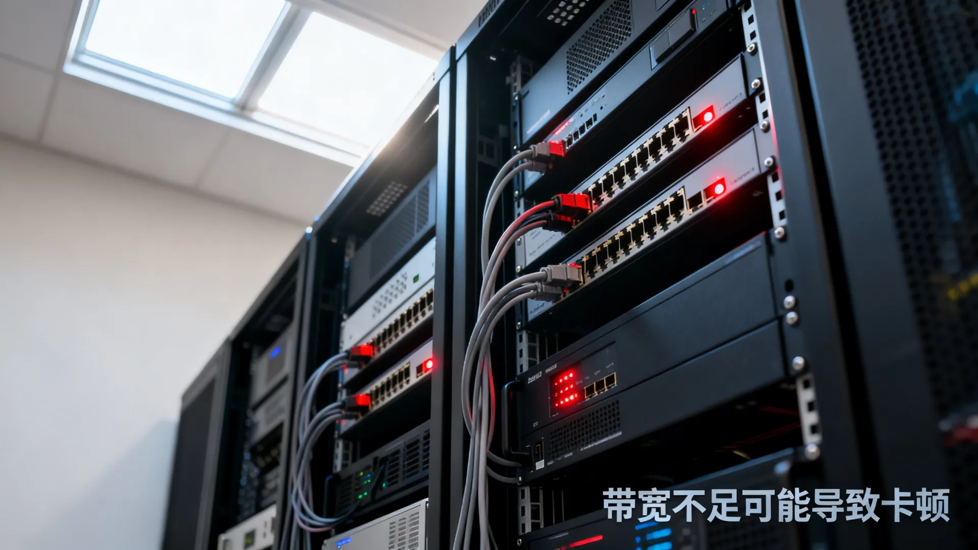 服务器经常卡顿?可能是带宽问题 服务器经常卡顿