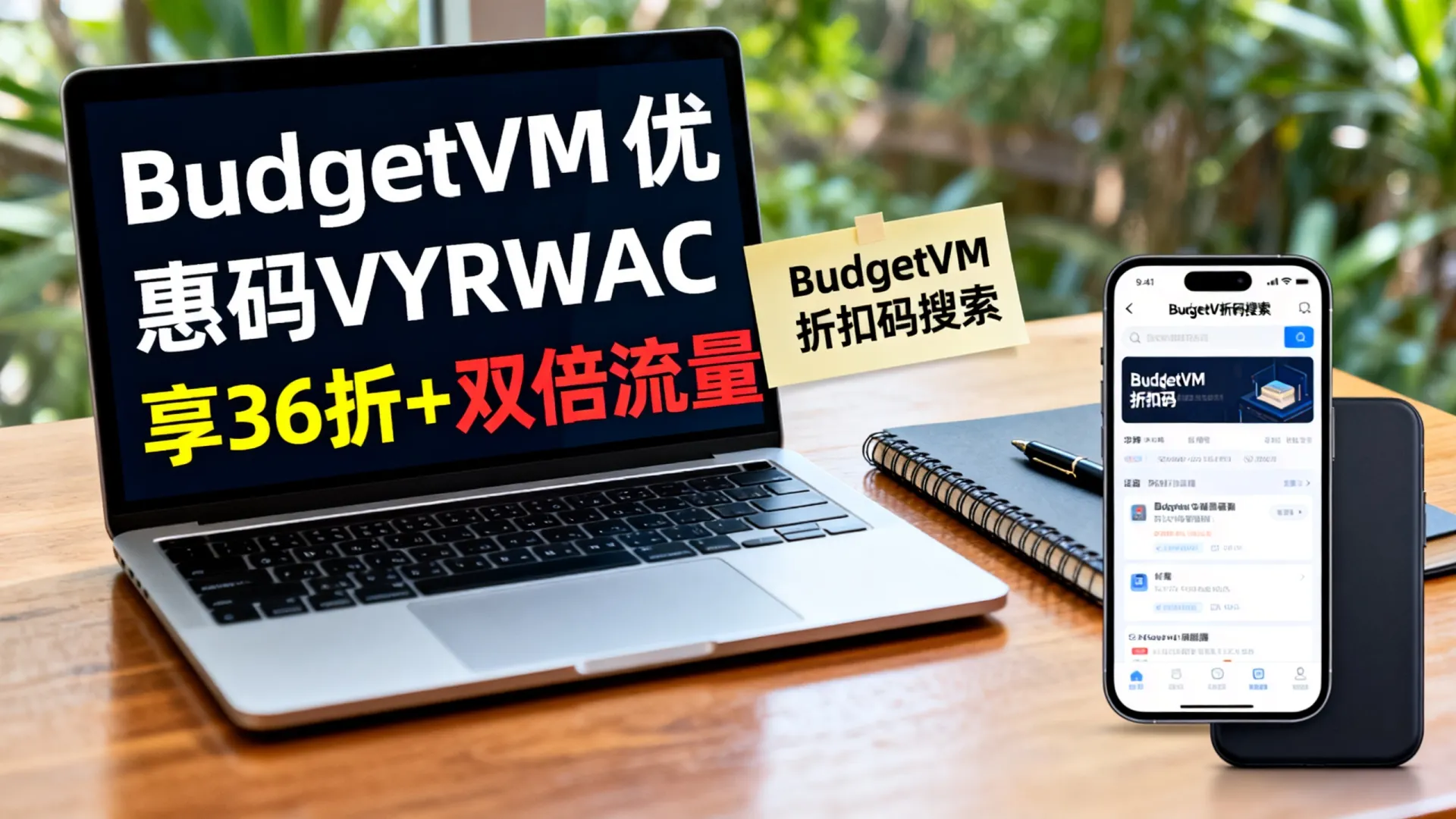 如何获取BudgetVM优惠码VYRWAC享36折+双倍流量?,BudgetVM折扣码搜索 如何获取BudgetVM优惠码VYRWAC享36折
