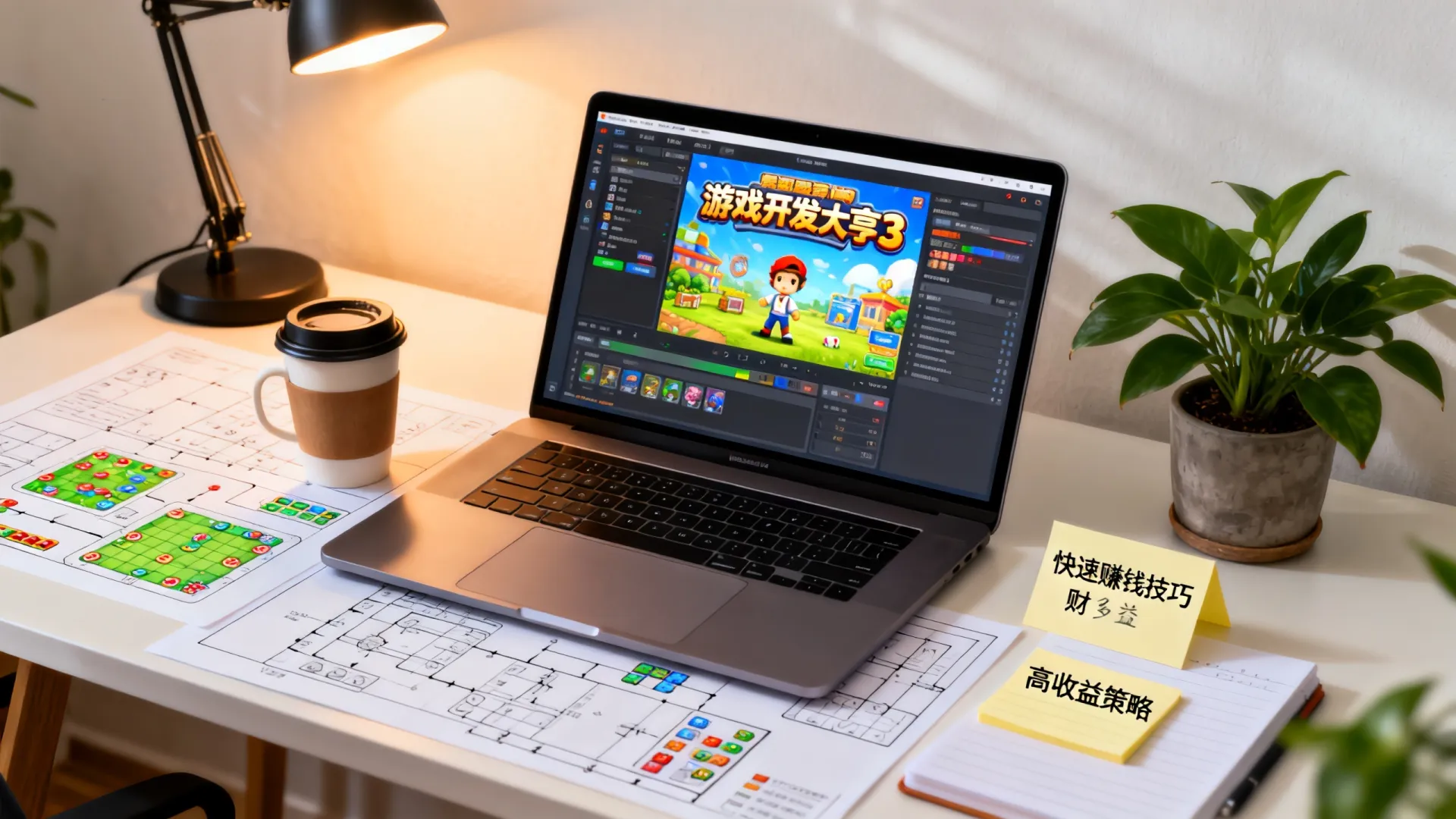 游戏开发大亨3怎么快速赚钱