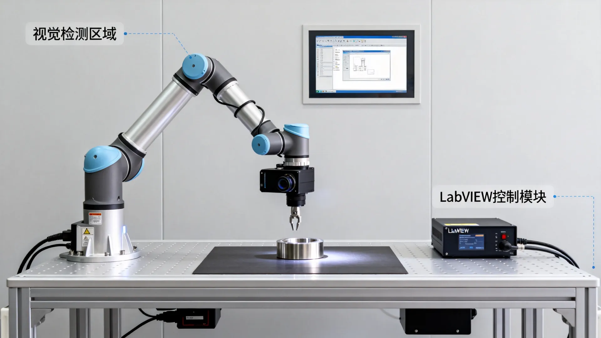 LabVIEW如何实现高效机器视觉系统?工业自动化视觉检测方案详解 LabVIEW如何实现高效机器视觉系统