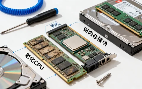 服务器硬件老化怎么办？解决卡顿慢、宕机频繁的更换指南