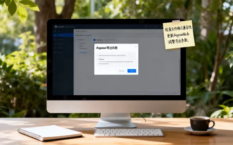 如何解决Aspose导出失败？高效解决方案来了！