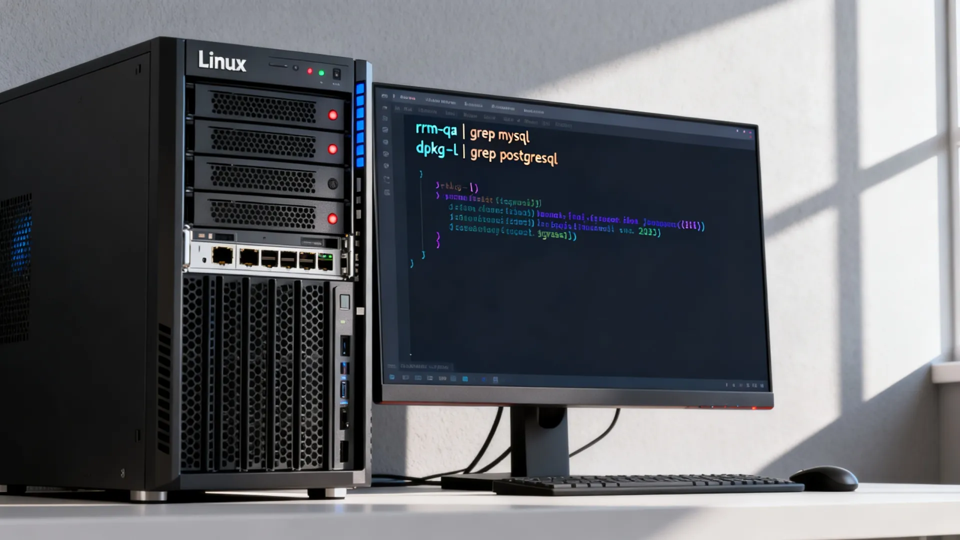 Linux服务器怎样查看有没有装数据库?一键查询命令快速检测 Linux服务器怎样查看有没有装数据库