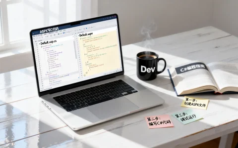 ASPX写C代码步骤详解 | ASP.NET C开发入门教程