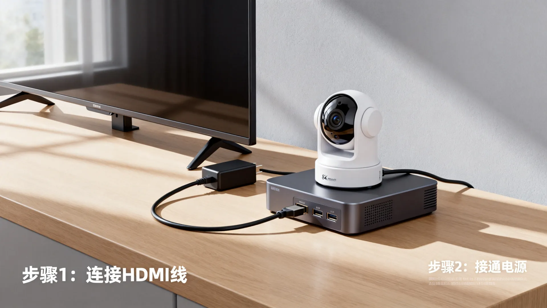 监控摄像头连接电视机怎么观看 监控摄像头连接电视机怎么观看