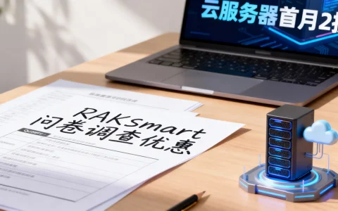 RAKsmart问卷调查有优惠吗？RAKsmart云服务器首月2折怎么领？