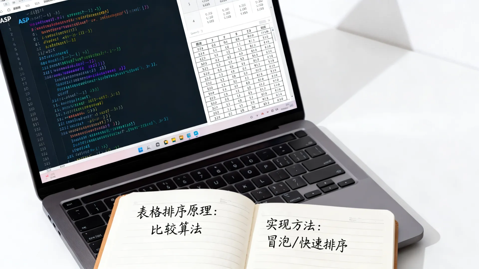 asp中的表格排序