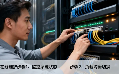 如何在不中断服务的情况下进行服务器在线维护的最佳方法是什么？