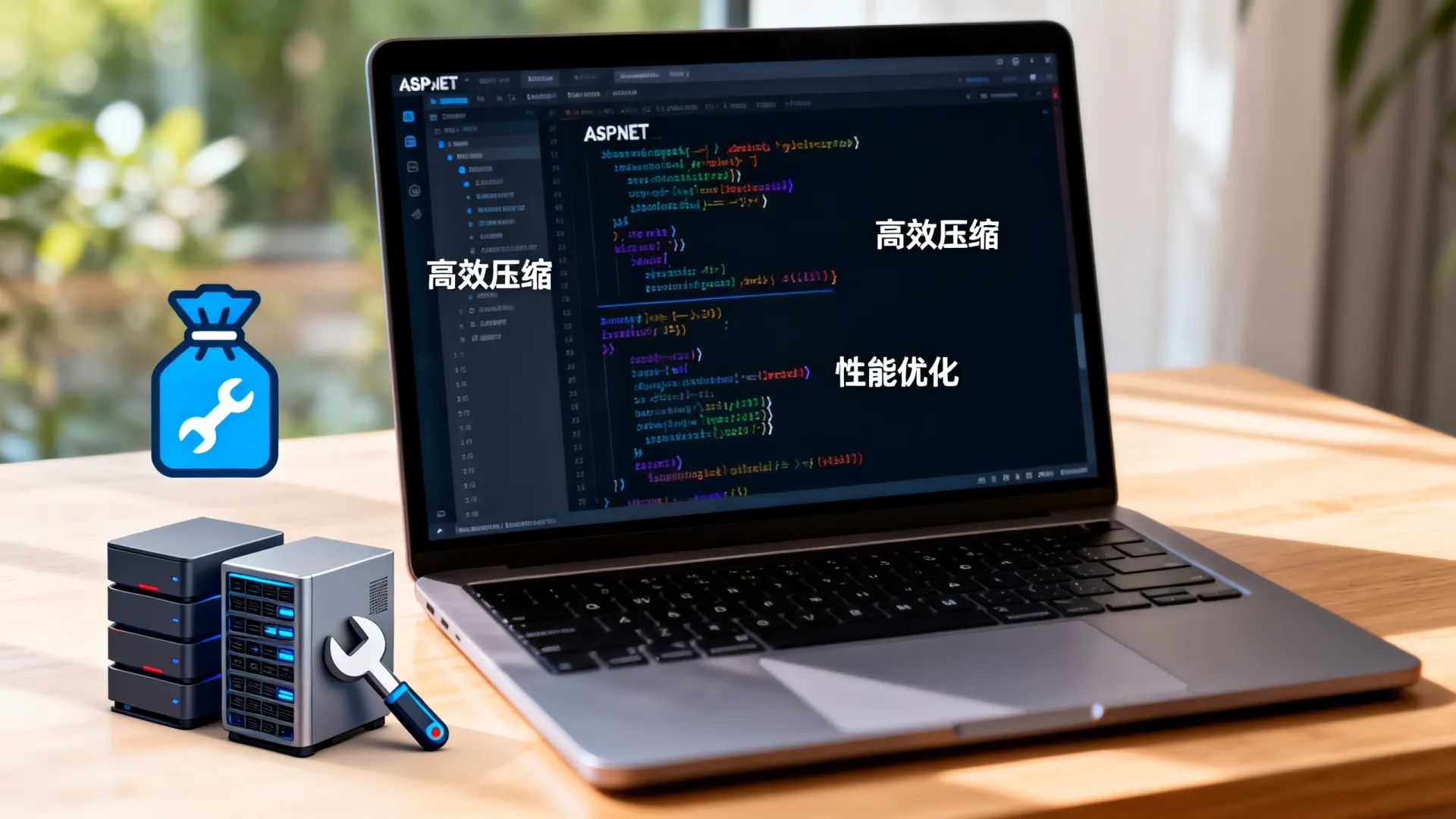 ASP.NET如何实现高效压缩?提升网站性能优化技巧 NET如何实现高效压缩