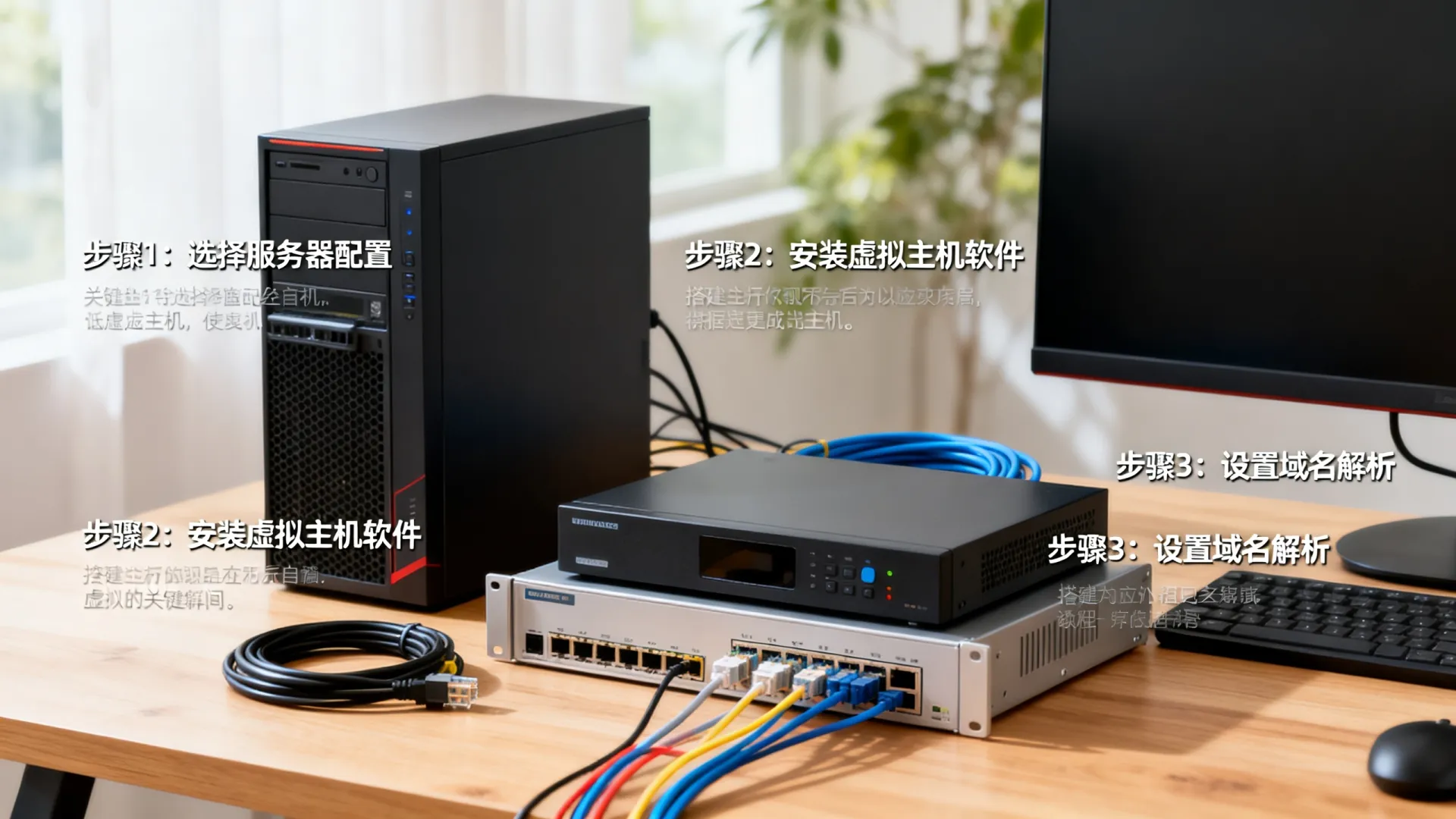 如何用服务器搭建虚拟主机?详细教程分享 如何用服务器搭建虚拟主机