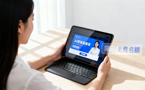 怎么领取AI授课优惠？免费直播课限时开放名额！
