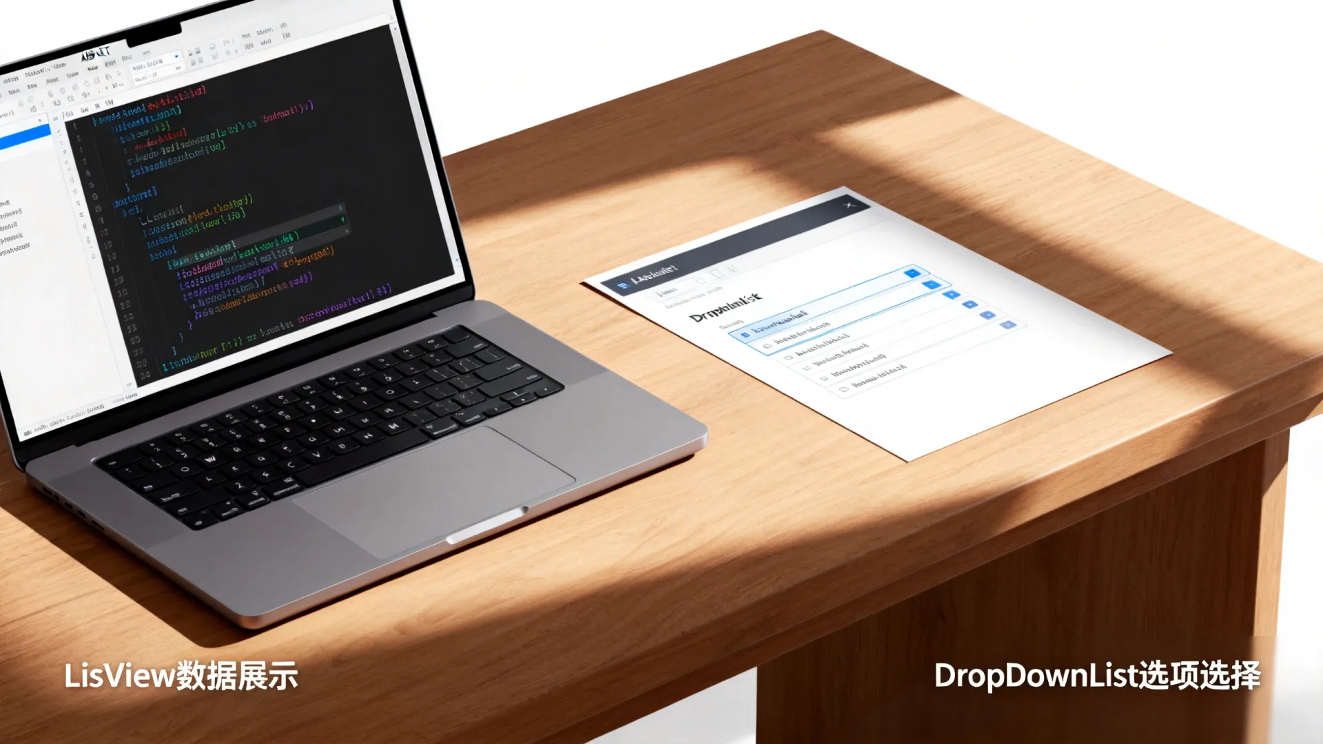 ASPNET笔记之ListView与DropDownList的使用 ASPNET笔记之ListView与DropDownList的使用