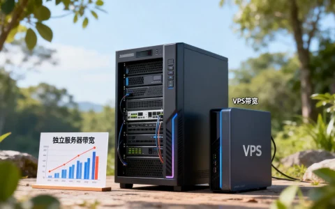 独立服务器带宽和VPS带宽区别在哪？独立服务器带宽和VPS哪个好？