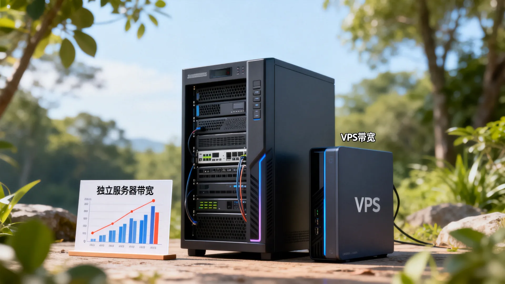 独立服务器带宽和VPS带宽区别在哪? 独立服务器带宽和VPS带宽区别在哪