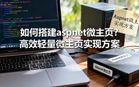 如何搭建aspnet微主页？高效轻量微主页实现方案