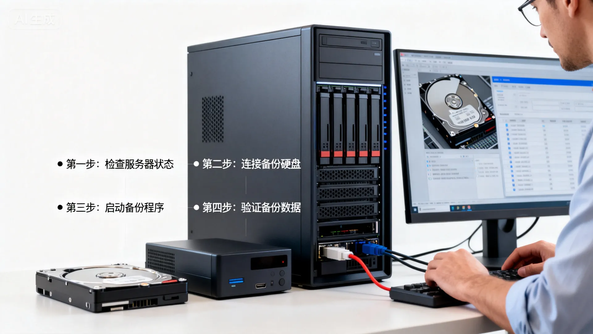 服务器硬盘备份怎么做?完整数据备份流程步骤指南 服务器硬盘备份怎么做?完整数据备份流程步骤指南