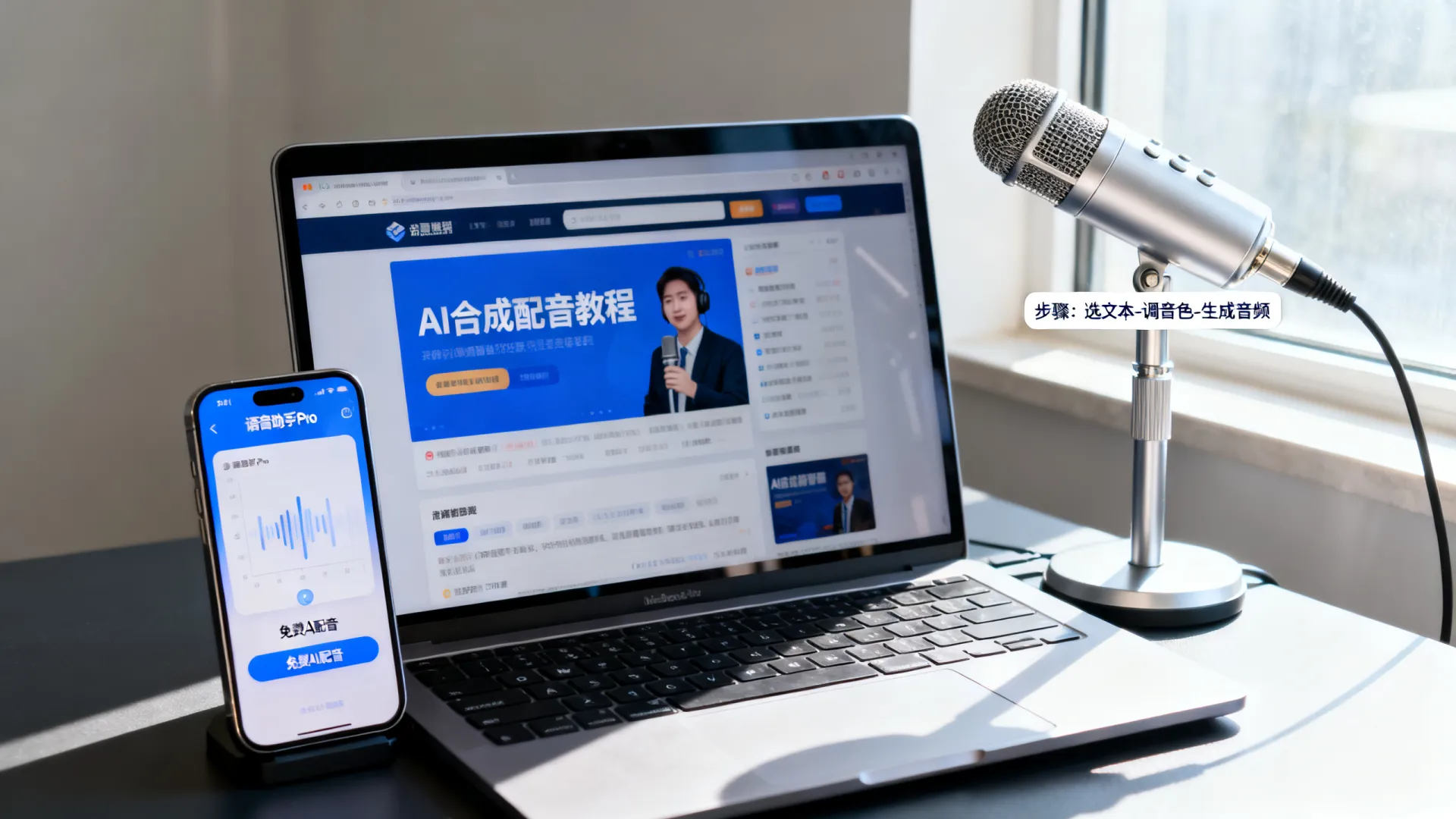 ai合成配音 ai合成配音
