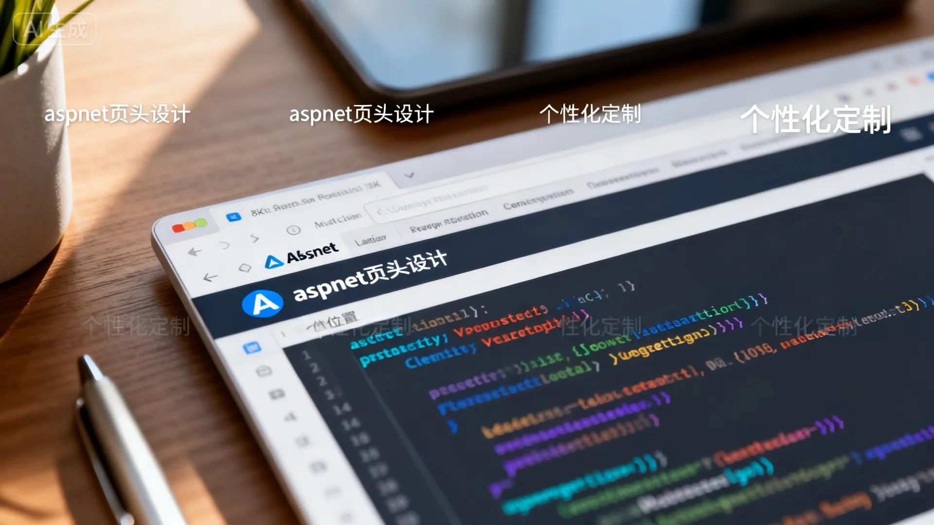 aspnet页头 aspnet页头