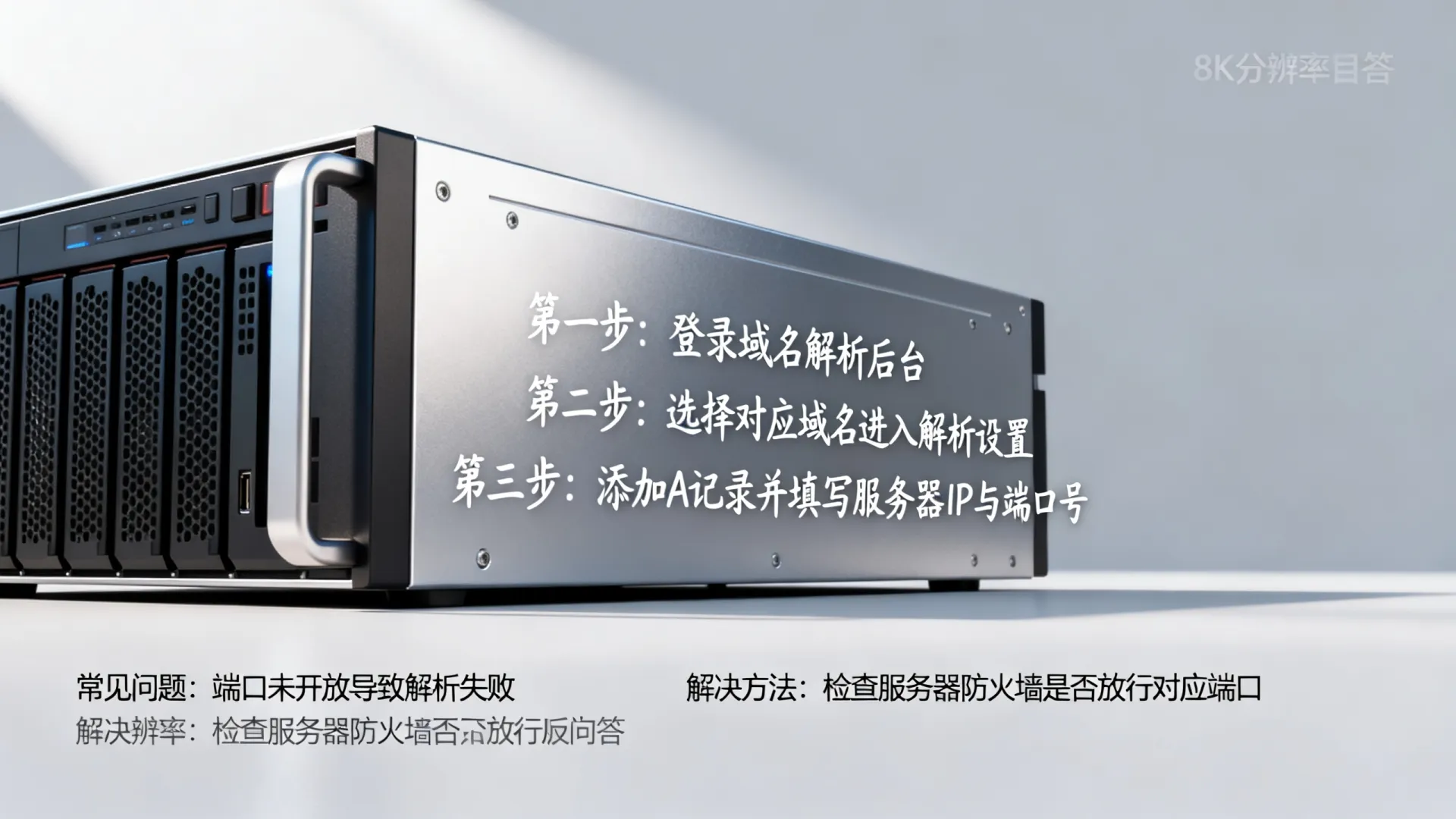 服务器域名加端口解析 服务器域名加端口解析