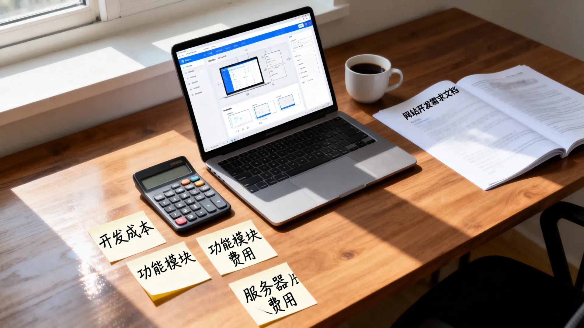 网站开发成本 网站开发成本